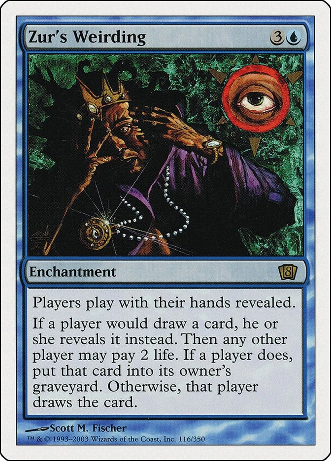 Image for Zur's Weirding (8th Edition) (116) - Magic: The Gathering