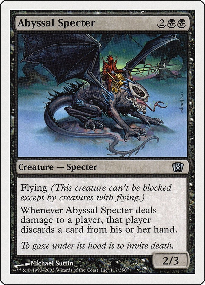 Image for Abyssal Specter (8th Edition) (117) - Magic: The Gathering