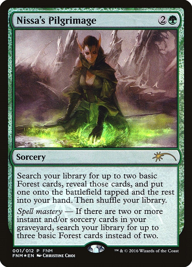 Image for Nissa's Pilgrimage (FNM Promos) (1) - Magic: The Gathering