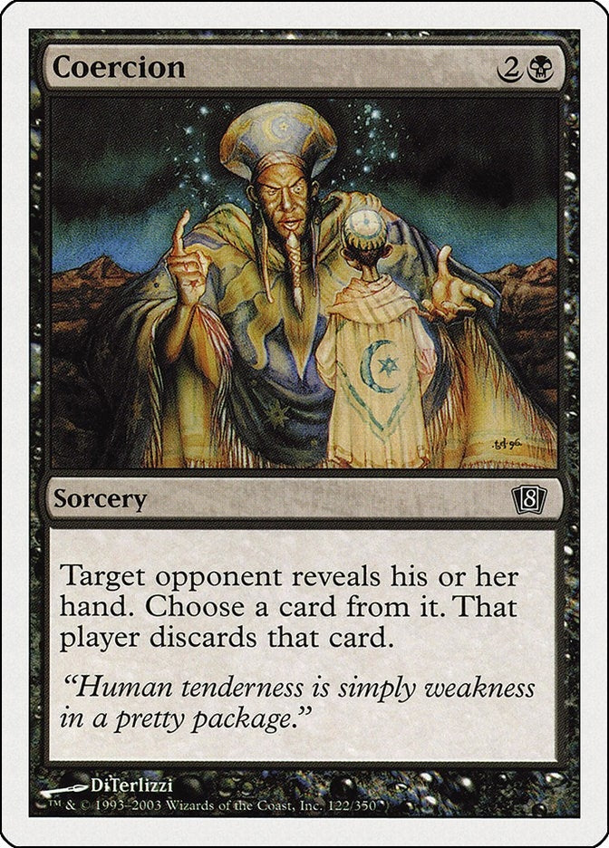 Image for Coercion (8th Edition) (122) - Magic: The Gathering