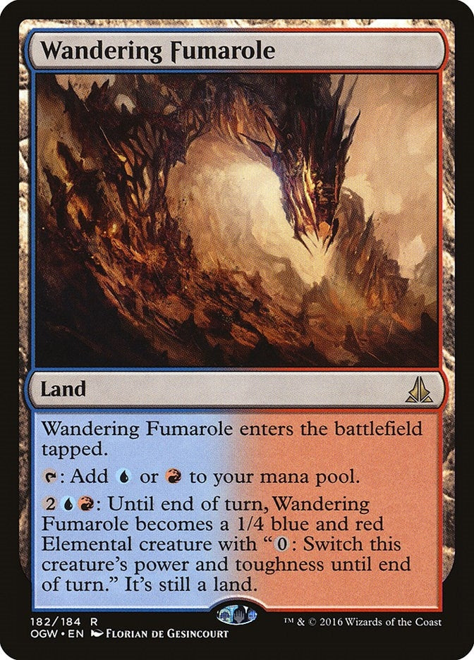 Image for Wandering Fumarole (Oath of the Gatewatch) (182) - Magic: The Gathering