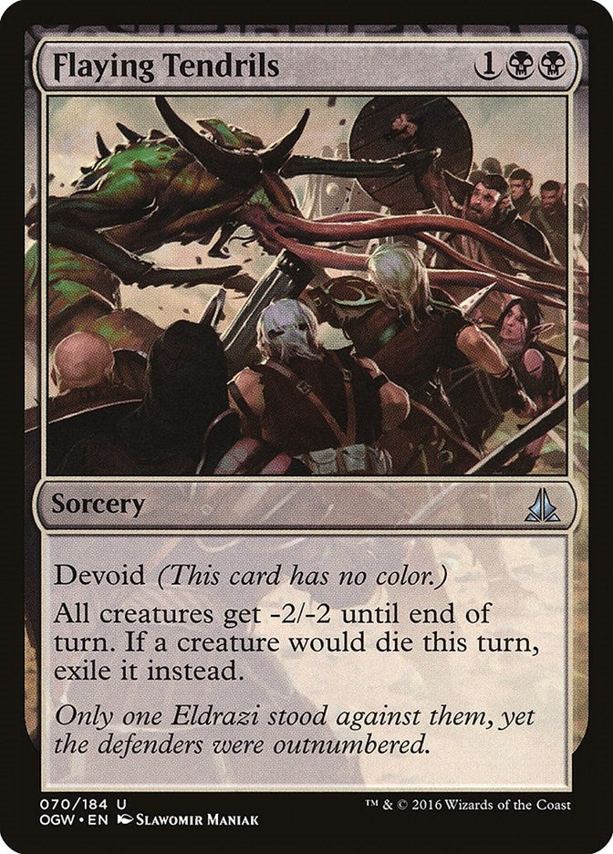 Image for Flaying Tendrils (Oath of the Gatewatch) (70) - Magic: The Gathering