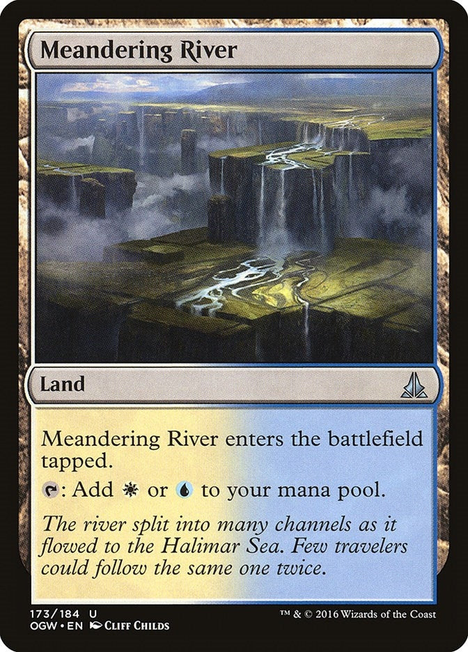 Image for Meandering River (Oath of the Gatewatch) (173) - Magic: The Gathering