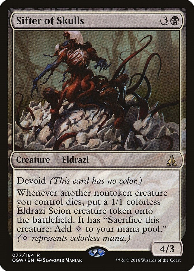 Image for Sifter of Skulls (Oath of the Gatewatch) (77) - Magic: The Gathering