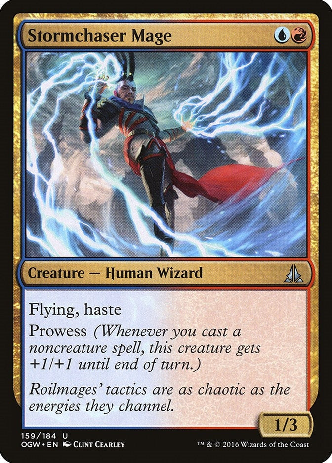 Image for Stormchaser Mage (Oath of the Gatewatch) (159) - Magic: The Gathering