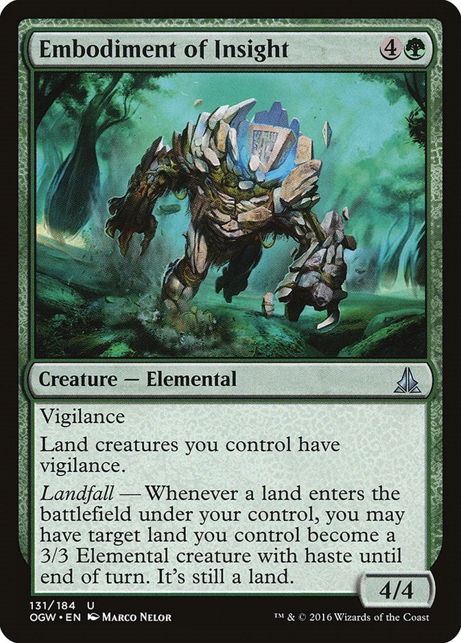 Image for Embodiment of Insight (Oath of the Gatewatch) (131) - Magic: The Gathering