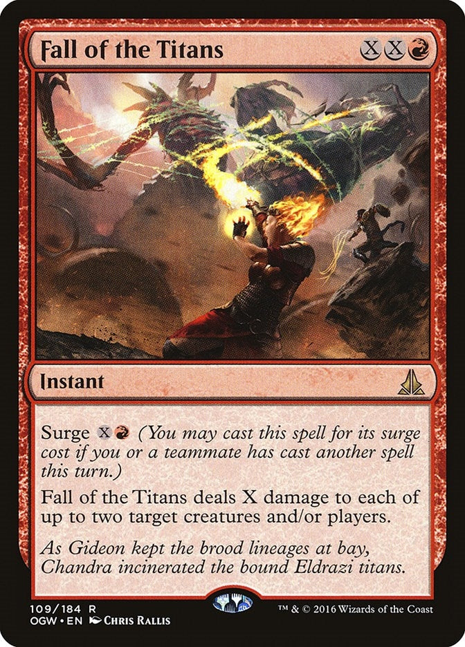 Image for Fall of the Titans (Oath of the Gatewatch) (109) - Magic: The Gathering