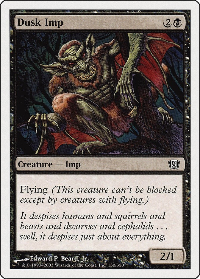 Image for Dusk Imp (8th Edition) (130) - Magic: The Gathering