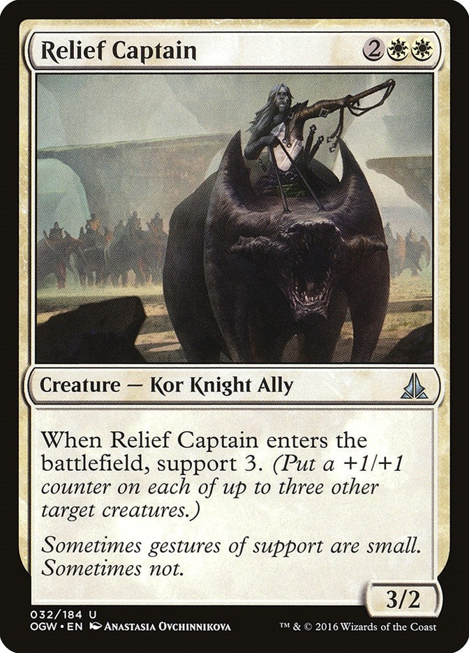 Image for Relief Captain (Oath of the Gatewatch) (32) - Magic: The Gathering