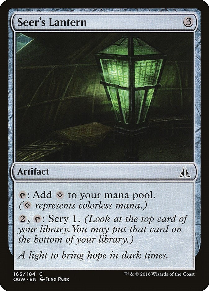 Image for Seer's Lantern (Oath of the Gatewatch) (165) - Magic: The Gathering