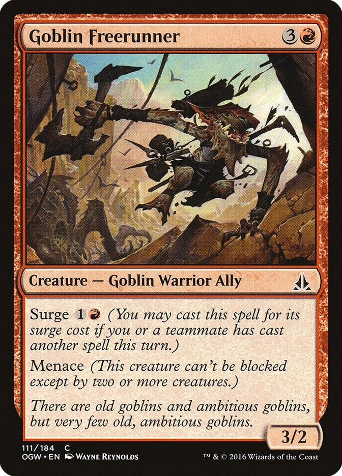 Image for Goblin Freerunner (Oath of the Gatewatch) (111) - Magic: The Gathering