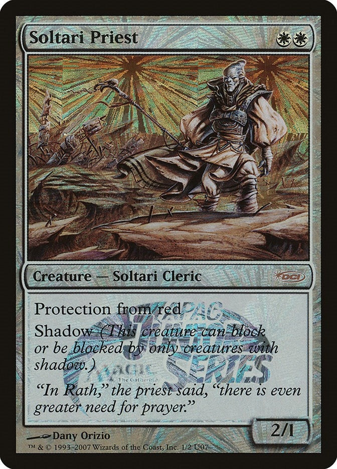 Image for Soltari Priest (Junior APAC Series) (Junior Series Promos) (1) - Magic: The Gathering