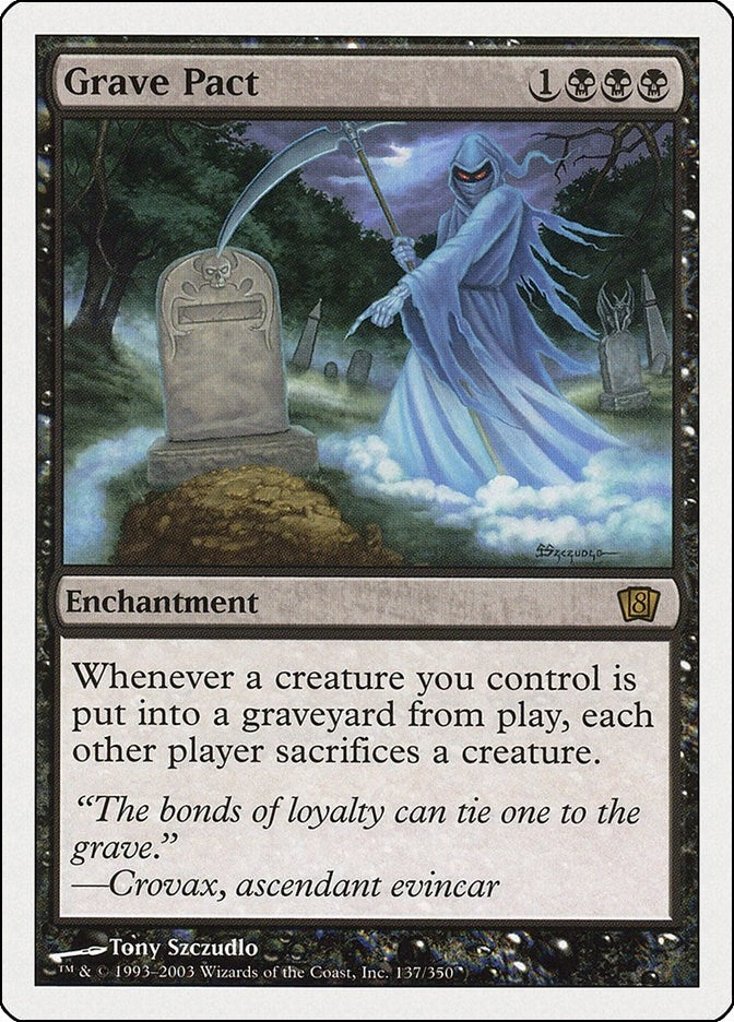 Image for Grave Pact (8th Edition) (137) - Magic: The Gathering