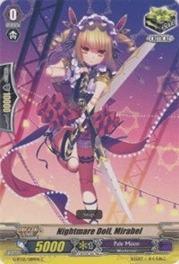 Image for Nightmare Doll, Mirabel (Moonlit Dragonfang) (G-BT05/089EN) - Cardfight Vanguard