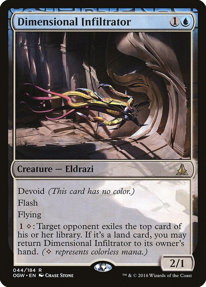 Image for Dimensional Infiltrator (Oath of the Gatewatch) (44) - Magic: The Gathering