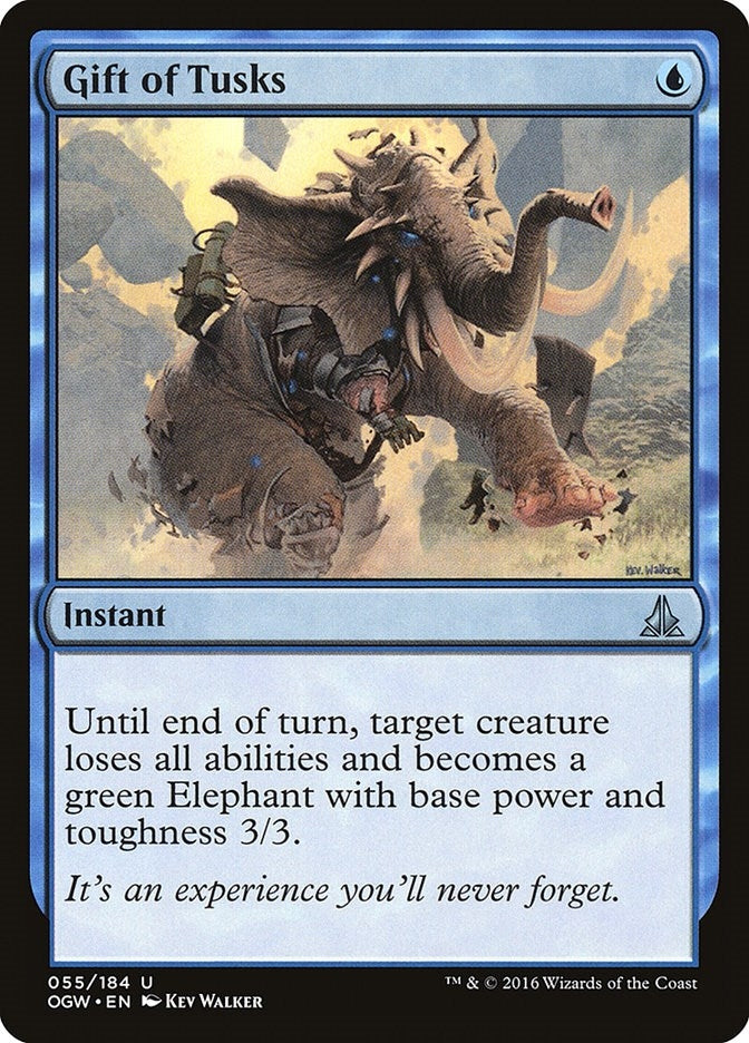 Image for Gift of Tusks (Oath of the Gatewatch) (55) - Magic: The Gathering
