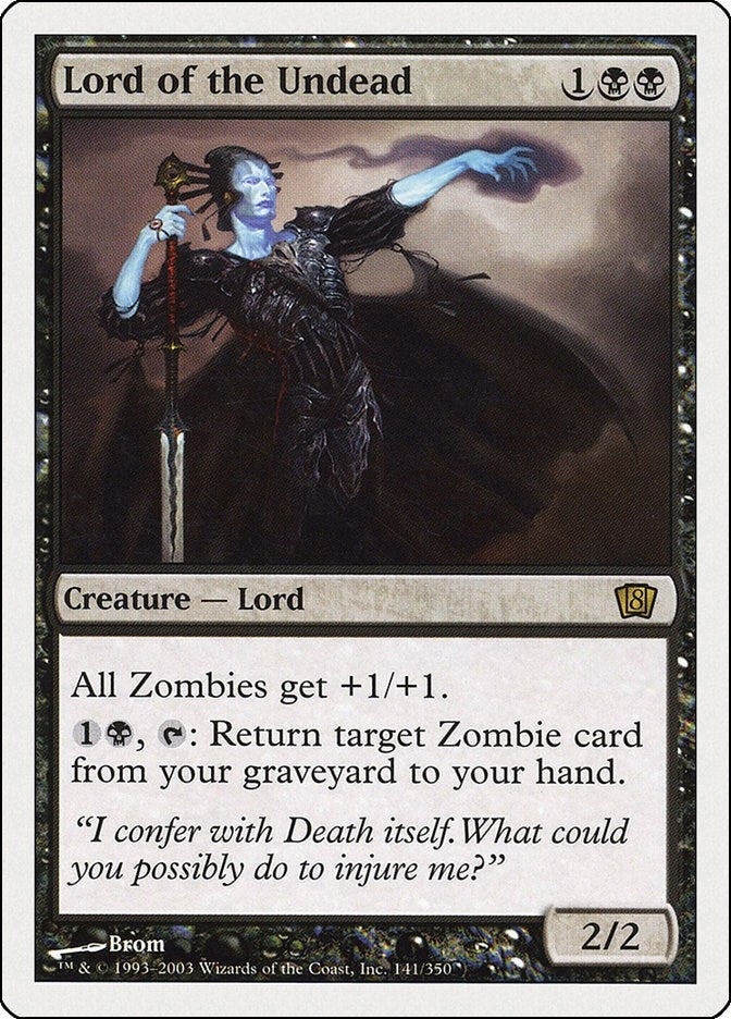 Image for Lord of the Undead (8th Edition) (141) - Magic: The Gathering