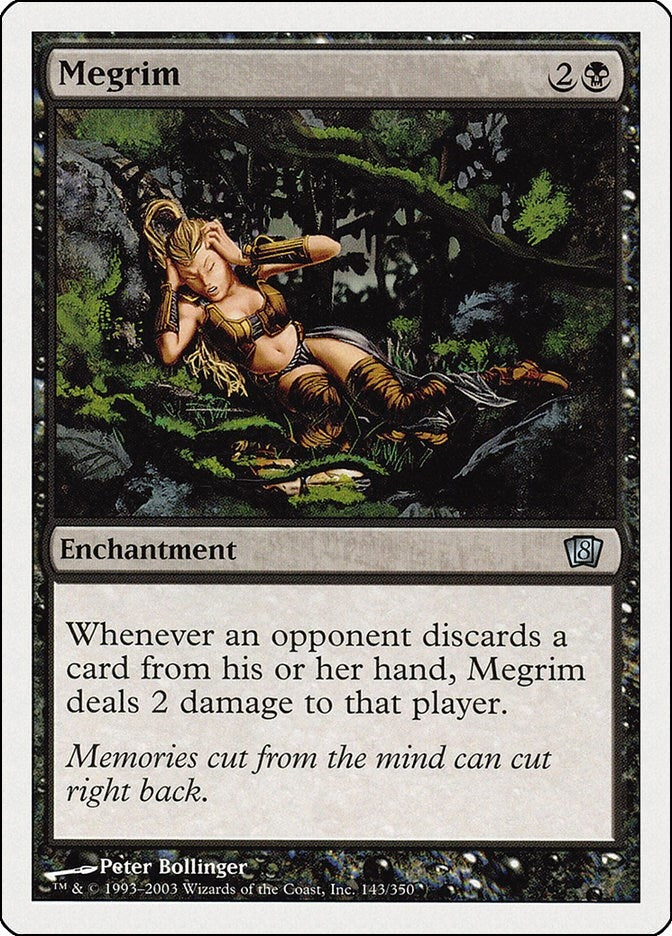 Image for Megrim (8th Edition) (143) - Magic: The Gathering