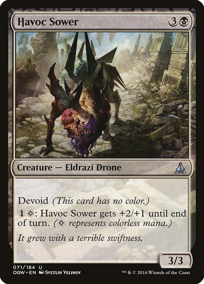 Image for Havoc Sower (Oath of the Gatewatch) (71) - Magic: The Gathering