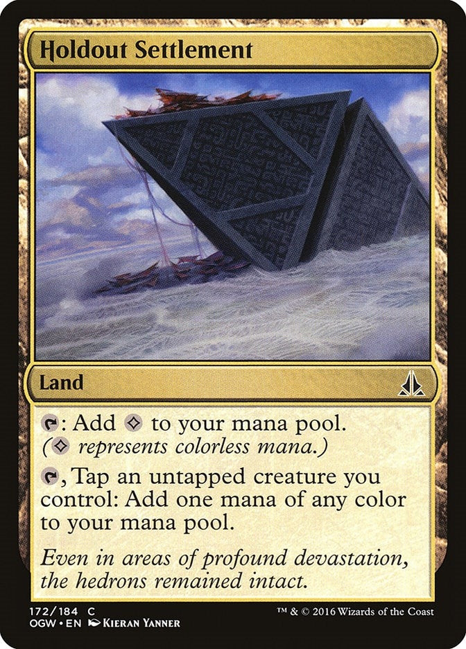 Image for Holdout Settlement (Oath of the Gatewatch) (172) - Magic: The Gathering