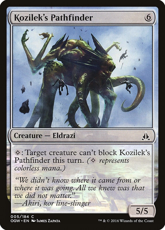 Image for Kozilek's Pathfinder (Oath of the Gatewatch) (5) - Magic: The Gathering
