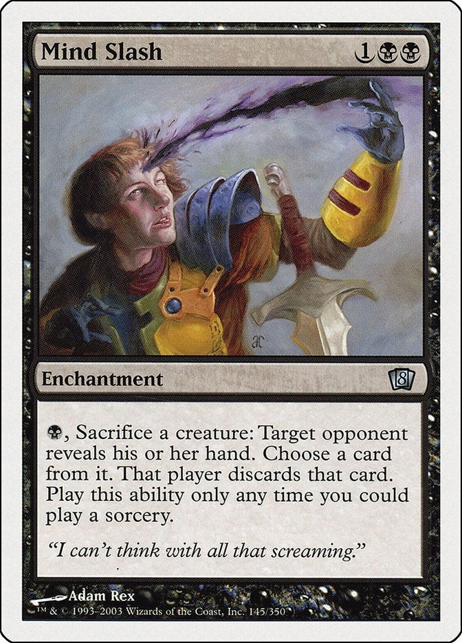 Image for Mind Slash (8th Edition) (145) - Magic: The Gathering