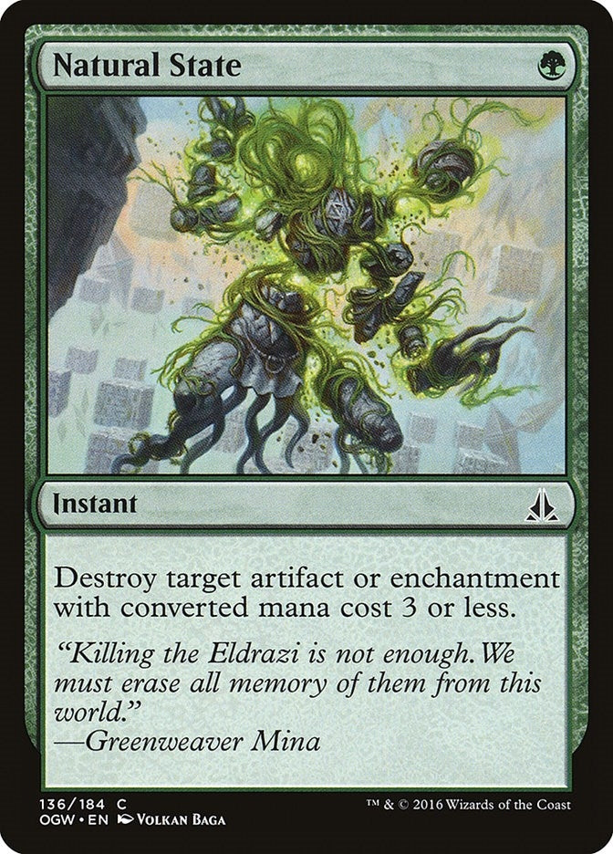 Image for Natural State (Oath of the Gatewatch) (136) - Magic: The Gathering