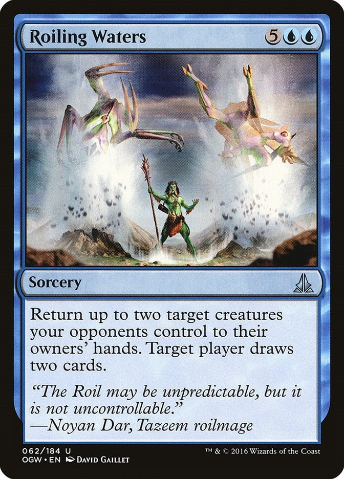 Image for Roiling Waters (Oath of the Gatewatch) (62) - Magic: The Gathering