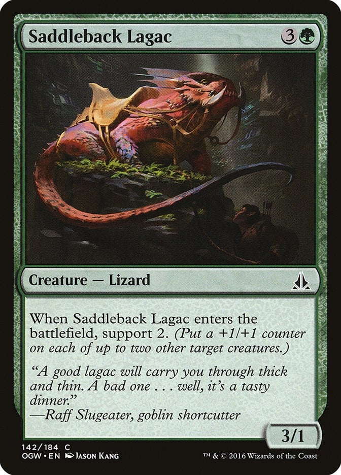 Image for Saddleback Lagac (Oath of the Gatewatch) (142) - Magic: The Gathering