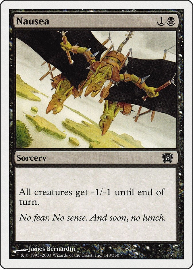 Image for Nausea (8th Edition) (148) - Magic: The Gathering