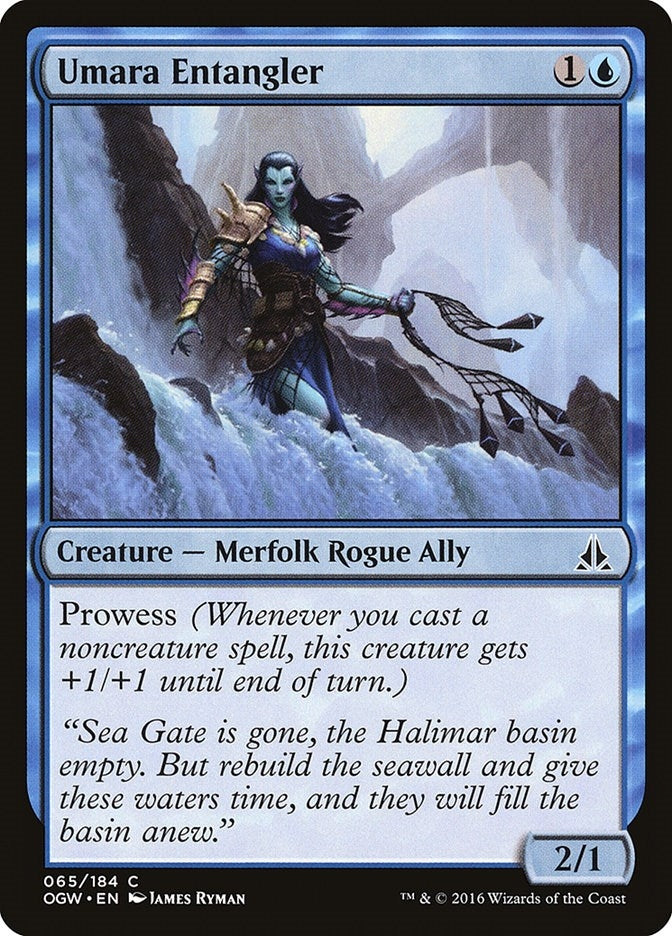 Image for Umara Entangler (Oath of the Gatewatch) (65) - Magic: The Gathering