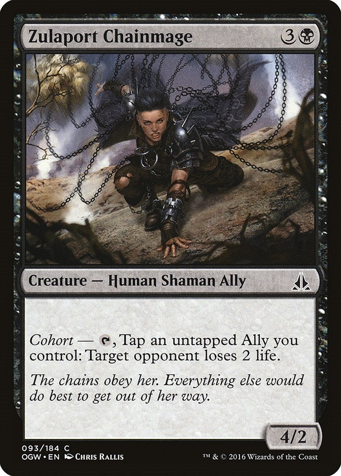 Image for Zulaport Chainmage (Oath of the Gatewatch) (93) - Magic: The Gathering
