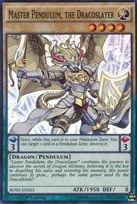 Image for Master Pendulum, the Dracoslayer (Breakers of Shadow) (BOSH-EN023) - YuGiOh