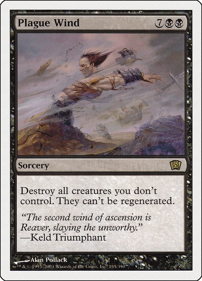 Image for Plague Wind (8th Edition) (155) - Magic: The Gathering
