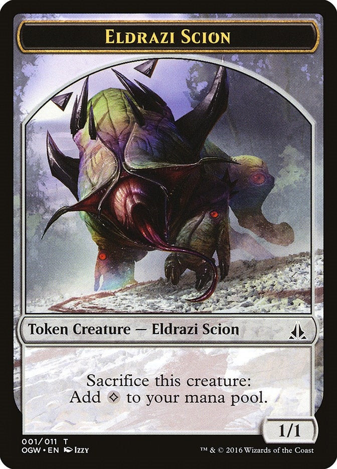 Image for Eldrazi Scion Token (001) (Oath of the Gatewatch) (1) - Magic: The Gathering