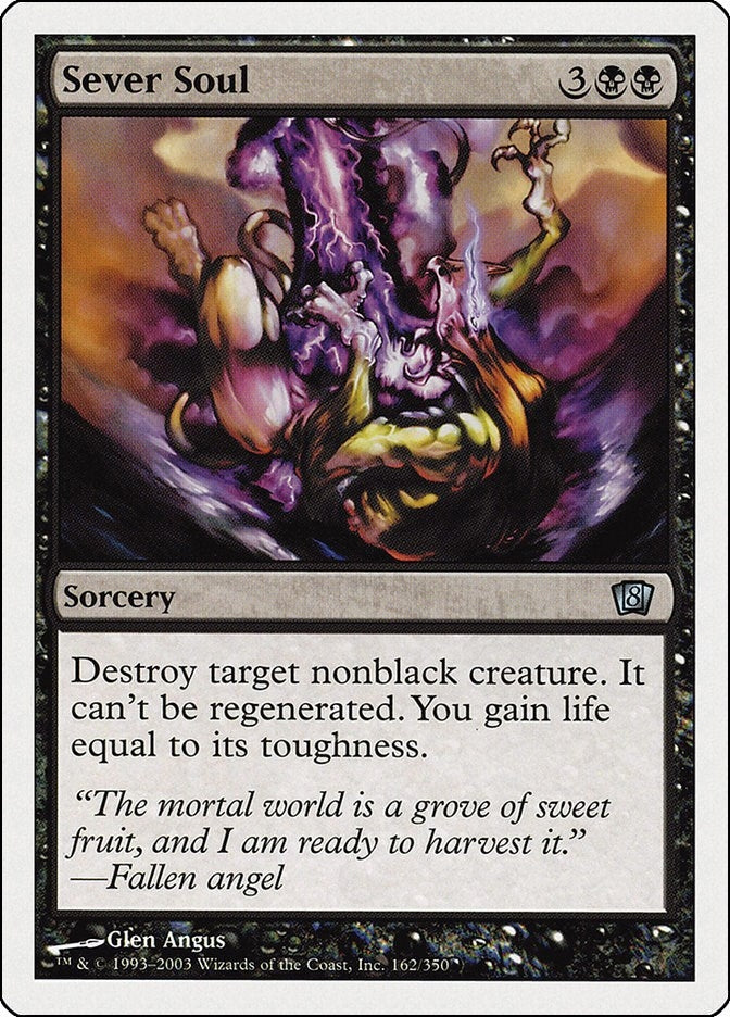 Image for Sever Soul (8th Edition) (162) - Magic: The Gathering