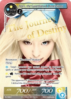 Image for Alice, the Guardian of Dimensions (Cosplay) (Promo Cards) (RL1509) - Force of Will