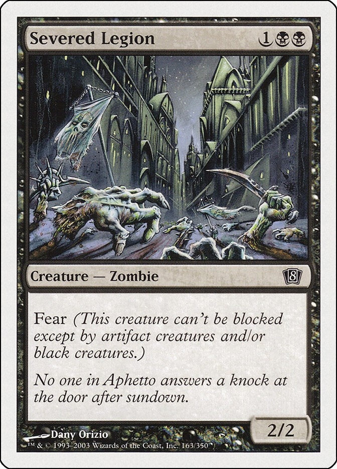 Image for Severed Legion (8th Edition) (163) - Magic: The Gathering