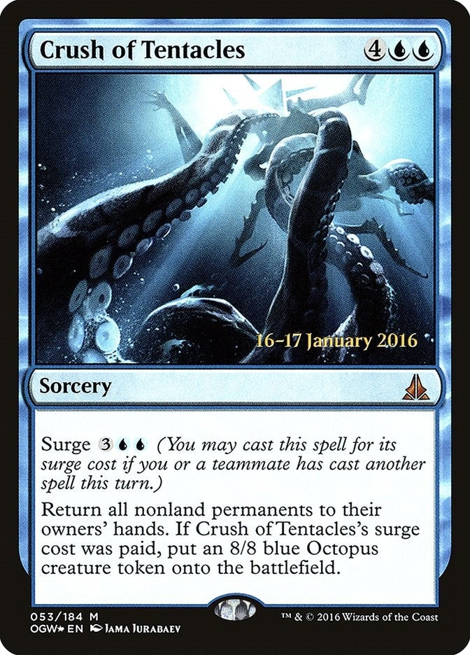 Image for Crush of Tentacles (Prerelease Cards) (53) - Magic: The Gathering