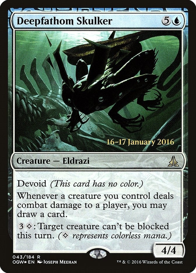 Image for Deepfathom Skulker (Prerelease Cards) (43) - Magic: The Gathering