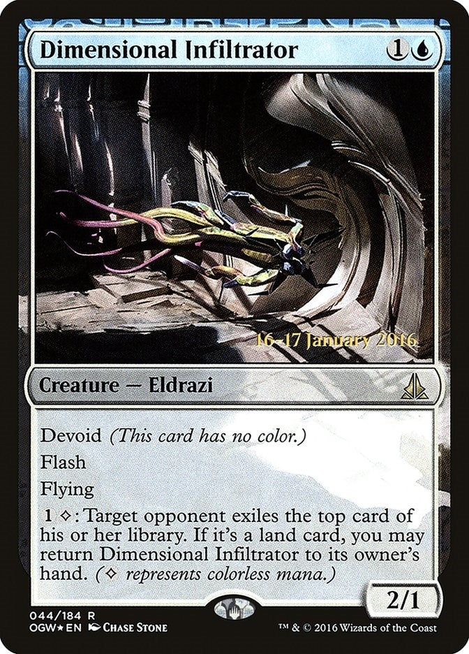 Image for Dimensional Infiltrator (Prerelease Cards) (44) - Magic: The Gathering