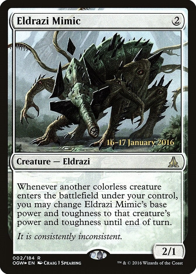 Image for Eldrazi Mimic (Prerelease Cards) (2) - Magic: The Gathering