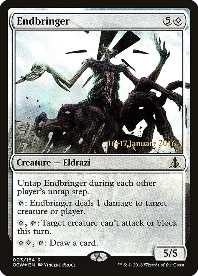Image for Endbringer (Prerelease Cards) (3) - Magic: The Gathering