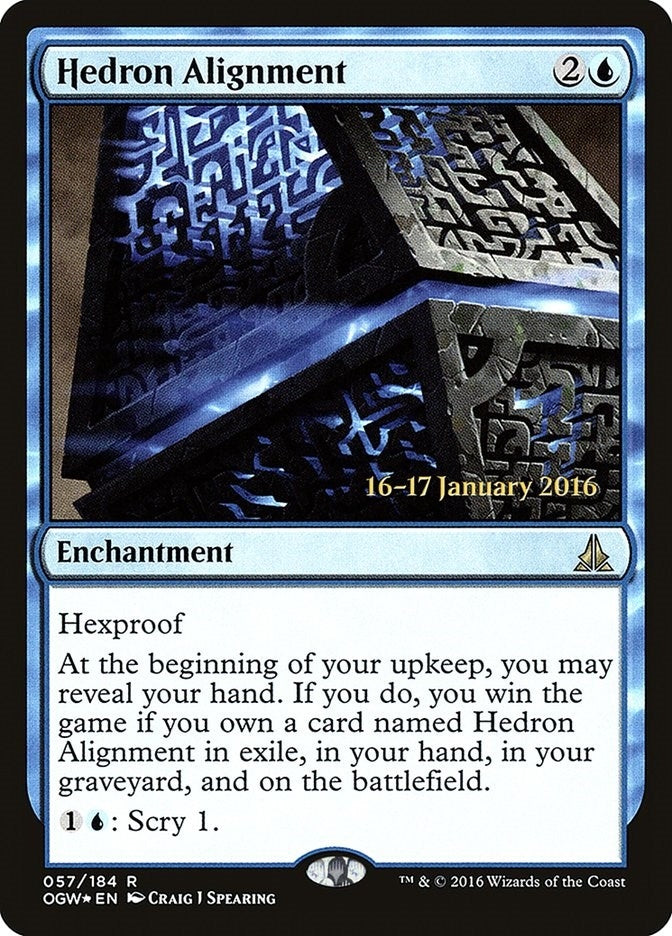 Image for Hedron Alignment (Prerelease Cards) (57) - Magic: The Gathering