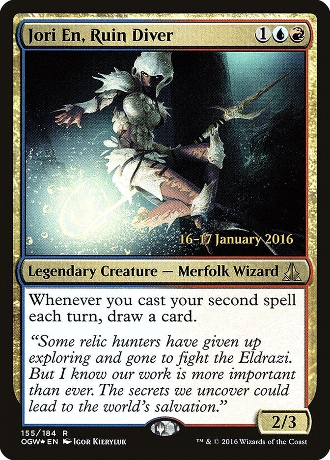 Image for Jori En, Ruin Diver (Prerelease Cards) (155) - Magic: The Gathering