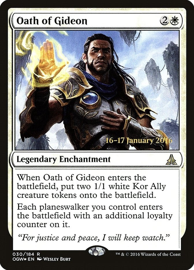 Image for Oath of Gideon (Prerelease Cards) (30) - Magic: The Gathering
