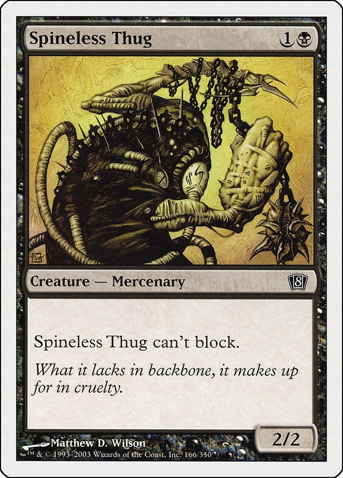 Image for Spineless Thug (8th Edition) (166) - Magic: The Gathering
