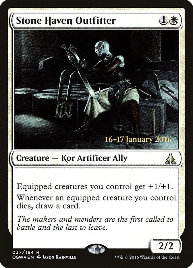 Image for Stone Haven Outfitter (Prerelease Cards) (37) - Magic: The Gathering