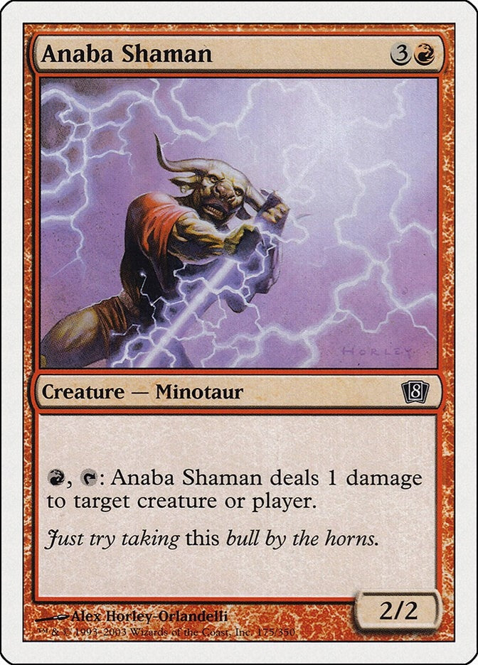 Image for Anaba Shaman (8th Edition) (175) - Magic: The Gathering