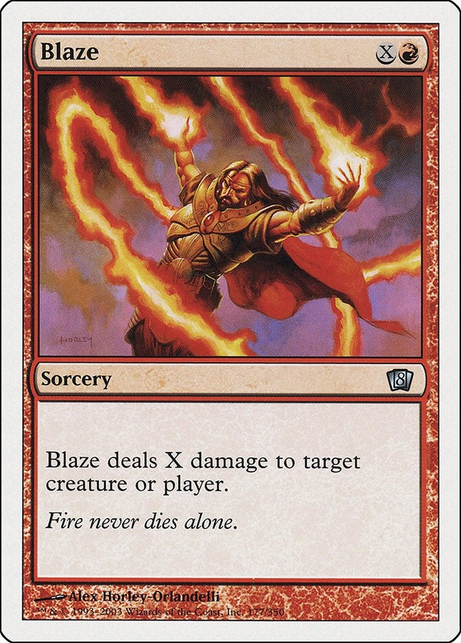 Image for Blaze (8th Edition) (177) - Magic: The Gathering